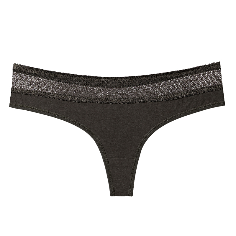 Vroče spodnjice v črni barvi MANJA - slika 2